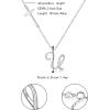imageBriLove 925 Sterling Silver Cross Side Pendant Necklace Initial Letter Jesus Crucifix Christian Jewelry Gifts for Mom Womenr Daily WearMothers DayValentines DayBirthdayChristmasAnniversaryU
