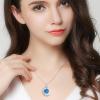imageBriLove Gifts for Mom Women 925 Sterling Silver Horoscope Zodiac 12 Constellation Astrology Galaxy ampamp Crescent Moon Glass Bead Pendant Necklace for BirthdayChristmasAnniversaryCapricorn Dec 22  Jan 19