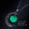 imageBriLove Gifts for Mom Women 925 Sterling Silver Horoscope Zodiac 12 Constellation Astrology Galaxy ampamp Crescent Moon Glass Bead Pendant Necklace for BirthdayChristmasAnniversaryCancer Jun 21  Jul 22