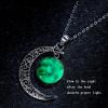 imageBriLove Gifts for Mom Women 925 Sterling Silver Horoscope Zodiac 12 Constellation Astrology Galaxy ampamp Crescent Moon Glass Bead Pendant Necklace for BirthdayChristmasAnniversaryCapricorn Dec 22  Jan 19