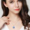 imageBriLove Gifts for Mom Women 925 Sterling Silver Horoscope Zodiac 12 Constellation Astrology Galaxy ampamp Crescent Moon Glass Bead Pendant Necklace for BirthdayChristmasAnniversaryGemini May 21  Jun 20