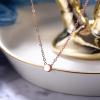 imageBriLove Gifts for Mom Womens 925 Sterling Silver Dainty Tiny Dot Necklace Round Circle Pendant Choker Necklacefor Mothers DayValentines DayBirthdayChristmasAnniversary0214K RoseGoldTone