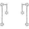 imageBriLove 925 Sterling Silver CZ Horoscope Zodiac 12 Constellation Astrology Ear Crawler Post Earrings Gift for Mom Women Mothers DayValentines DayBirthdayChristmasAnniversaryTaurus Apr 20  May 20