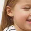 imageBriLove 925 Sterling Silver CZ Dainty Cute ButterflyPandaSloth Huggie Hoop Dangle Earring Animal Jewelry Gifts for WomenSlothClear