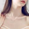 imageBriLove Opal Necklace for Gift Women 925 Sterling Silver Created Birthstone Round Pendant Necklaces Valentines Day