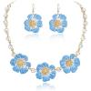 Blue Gold-Tone