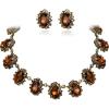 Brown Antique-Gold-Tone