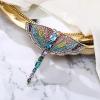 imageBriLove Fashion Elegant Brooch Pin for Women Crystal Brooches12Butterfly