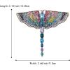 imageBriLove Fashion Elegant Brooch Pin for Women Crystal Brooches12Butterfly