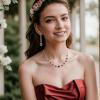 imageBriLove Sparkly Elegant Rhinestone Teardrop Necklace Bracelet Leverback Earrings Jewelry Set for Women Wedding Prom DressPurple GoldTone
