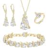 09-Clear Gold-Tone