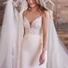 imageBriLove Womens Wedding Bridal Crystal Cluster Tennis Stretch BraceletGoldTone