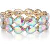 Iridescent AB Gold-Tone