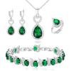 Heart-Emerald Color