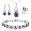 08-Purple Silver-Tone