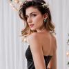 imageBriLove Gorgeous Stunning Rhinestone Marquise Clipon Earrings for Women Wedding Bridal Party Prom AccessoriesGrey BlackTone