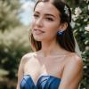 imageBriLove Gorgeous Stunning Rhinestone Marquise Stud Earrings for Women Wedding Bridal Party Prom AccessoriesRoyal Blue BlackTone
