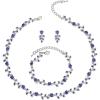 Royal Blue Silver-Tone