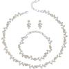 Iridescent AB Silver-Tone