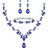 06-Blue Silver-Tone