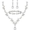 Clear Silver-Tone