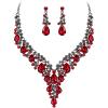 2Pcs-Ruby Color Black-Tone