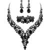 3Pcs-Black Black-Tone