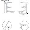 imageBriLove 925 Sterling Silver Cubic Zirconia Alphabet Initial Stud Earrings Jewelry Gifts for Women Valentines DayE