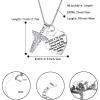 imageBriLove Gifts for Mom 925 Sterling Silver Necklace Women Caduceus Angel Nursing Themed Pendant Mothers DayValentines DayBirthdayChristmasAnniversary925 Sterling Silver