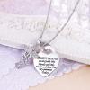 imageBriLove Gifts for Mom 925 Sterling Silver Necklace Women Caduceus Angel Nursing Themed Pendant Mothers DayValentines DayBirthdayChristmasAnniversary925 Sterling Silver
