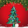 imageBriLove Womens Rhinestone Beaded Simulated Pearl Christmas Tree Star Trumpet Layers Brooch Pin for PartyMulticolor SilverTone