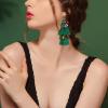 imageBriLove Christmas Tassel Earrings Collour Bell Winding Dangle for Women Party Holiday Jewelry Gift