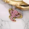 imageBriLove Fashion Stunning Crystal Rhinestone Animal Elephant Head Brooch Pins for Women Party Prom