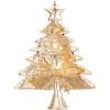 imageBriLove Merry Christmas Tree Brooch Xmas Star Snowflake Leaf Rhinestone Marquise Decorative Gift for Women Party Prom AccessoriesEmerald Color