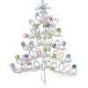 imageBriLove Merry Christmas Tree Brooch Pin Xmas Star Rhinestone Decorative Gift for Women Multicolor SilverTone
