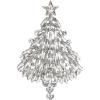 Clear Silver-Tone