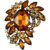 Brown Antique-Gold-tone