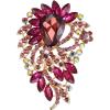 Deep Amethyst Color Gold-Tone
