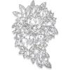 Clear Silver-Tone