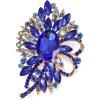 Blue Gold-Tone