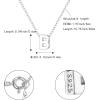 imageBriLove Personalized 925 Sterling Silver Dainty Small Tiny Initial Heart Pendant Choker Necklace Gift for Women Mothers DayValentines DayBirthdayChristmasAnniversaryAInitial B
