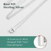 imageBriLove Personalized 925 Sterling Silver Dainty Small Tiny Initial Heart Pendant Choker Necklace Gift for Women Mothers DayValentines DayBirthdayChristmasAnniversaryAInitial D Necklace