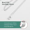 imageBriLove Personalized 925 Sterling Silver Dainty Small Tiny Initial Heart Pendant Choker Necklace Gift for Women Mothers DayValentines DayBirthdayChristmasAnniversaryAInitial S Necklace