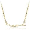 imageBriLove Mama Necklace 925 Sterling Silver Mom Necklace for Women Dainty Mother Jewelry Cute Pendant Necklaces Gift for Mothers DayBirthdayValentines DayChristmasClear GoldTone