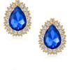 Blue Gold-Tone