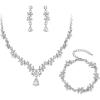 Clear Silver-Tone