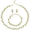 Green Gold-Tone