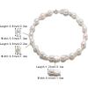 imageBriLove Baroque Freshwater Cultured Pearl Necklace for Women Gorgeous Elegant Real Pearls Choker Strand Necklaces for Wedding Outfit Party Prom GiftBig Real Pearls Necklace