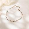 imageBriLove Baroque Freshwater Cultured Pearl Necklace for Women Gorgeous Elegant Real Pearls Choker Strand Necklaces for Wedding Outfit Party Prom GiftTurquoise