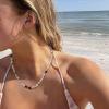 imageBriLove Baroque Freshwater Cultured Pearl Necklace for Women Gorgeous Elegant Real Pearls Choker Strand Necklaces for Wedding Outfit Party Prom GiftTurquoise Beaded
